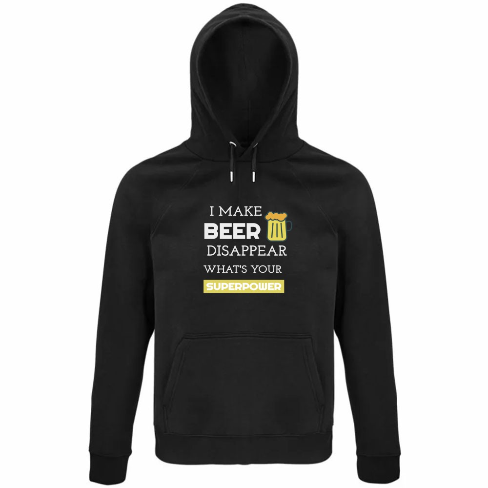 Felpa Funny Superpower Beer