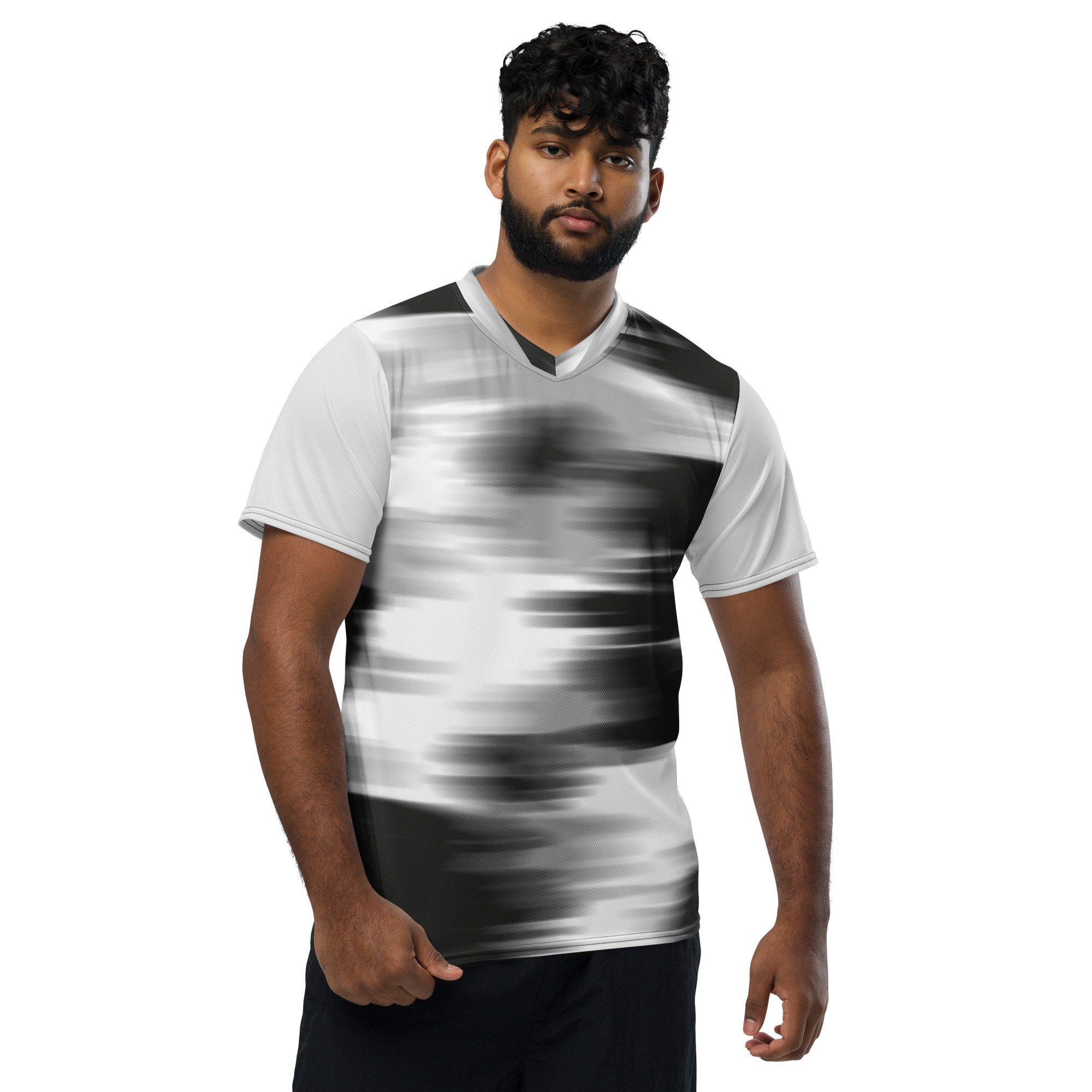 Maglia sportiva in jersey fantasia unisex hover