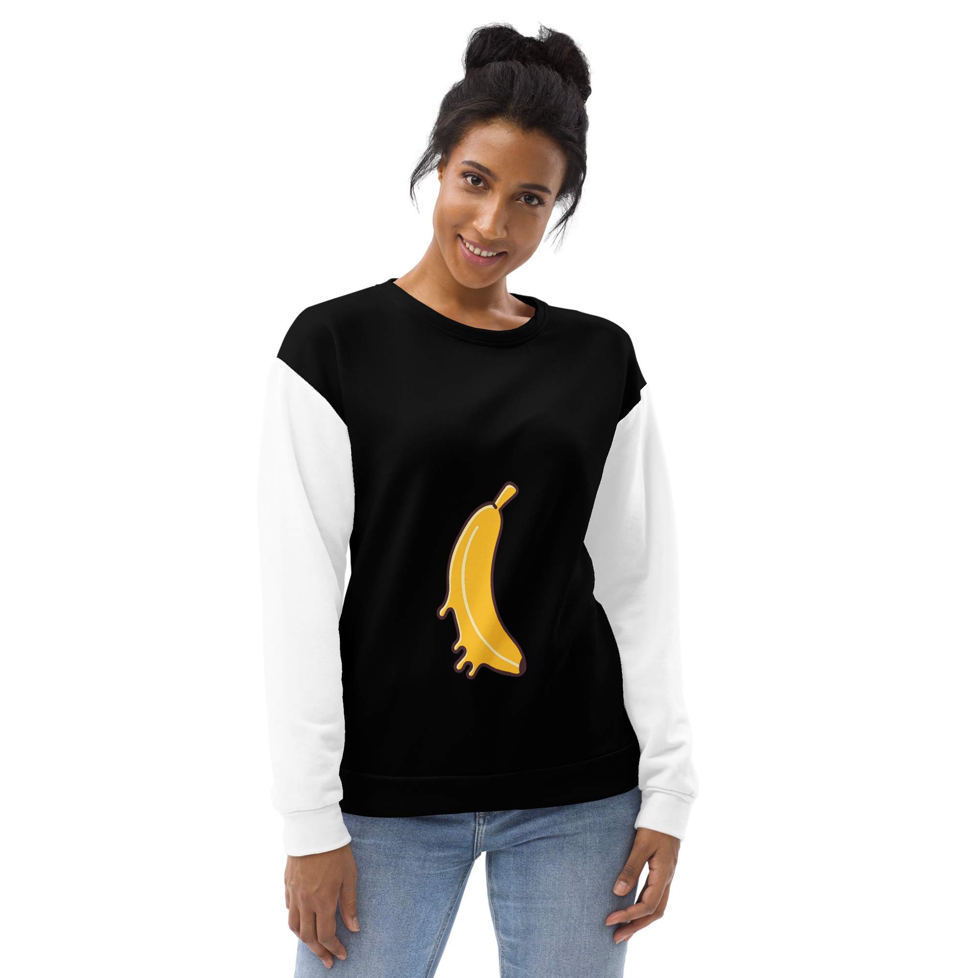 Felpa unisex banana hover