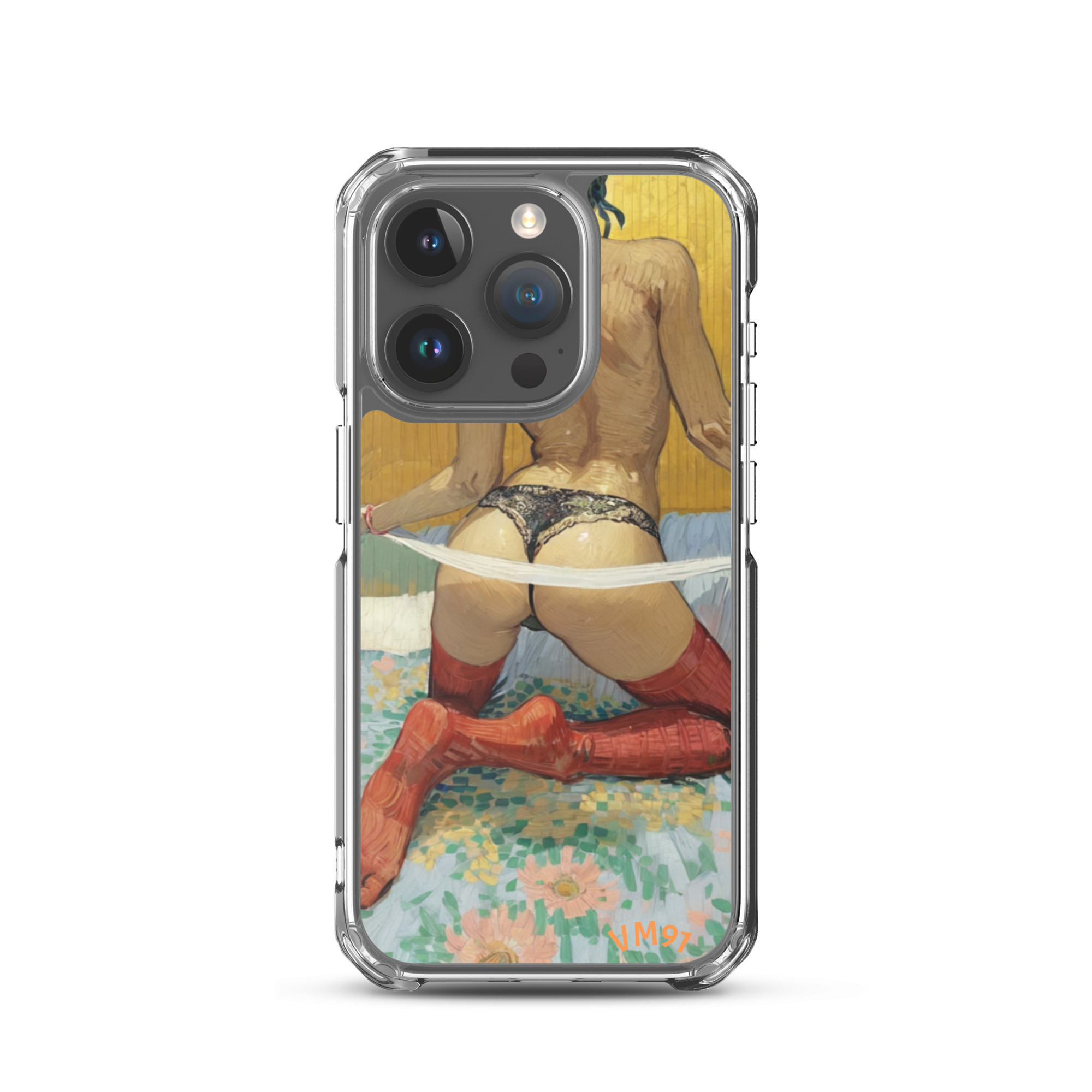 Cover trasparente MagSafe® per iPhone® Sex Art VM91