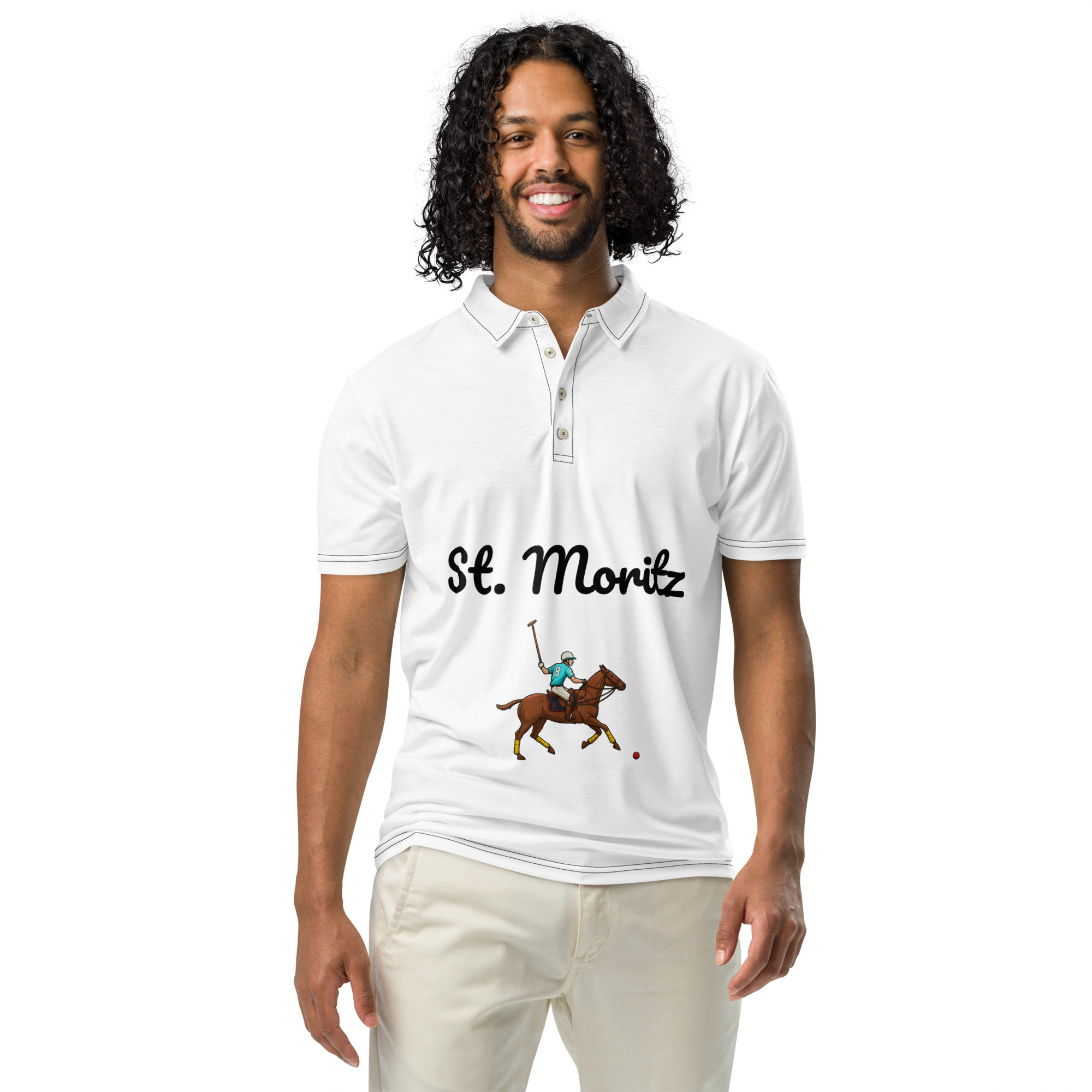Polo uomo slim fit St. Moritz - immagine 3