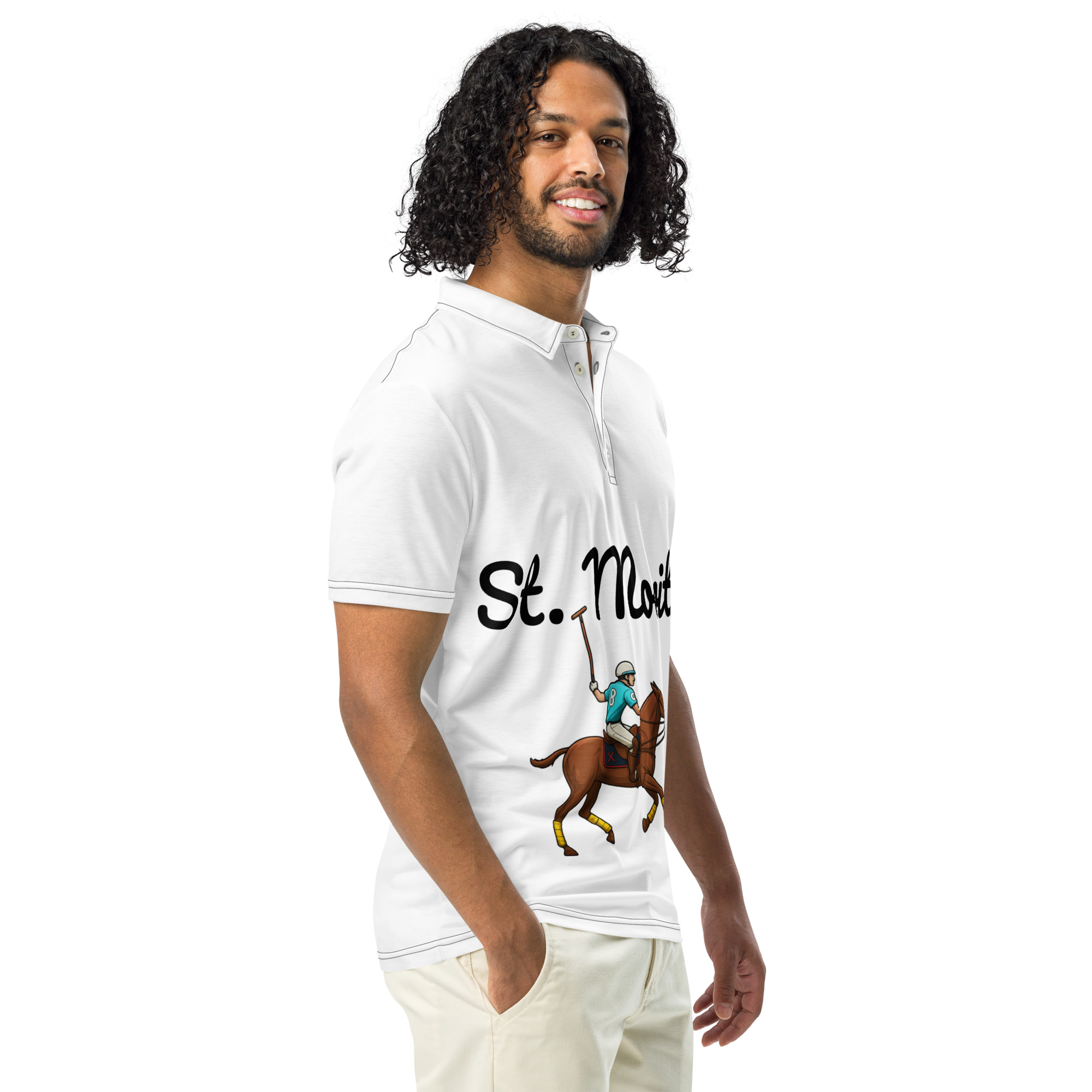 Polo uomo slim fit St. Moritz