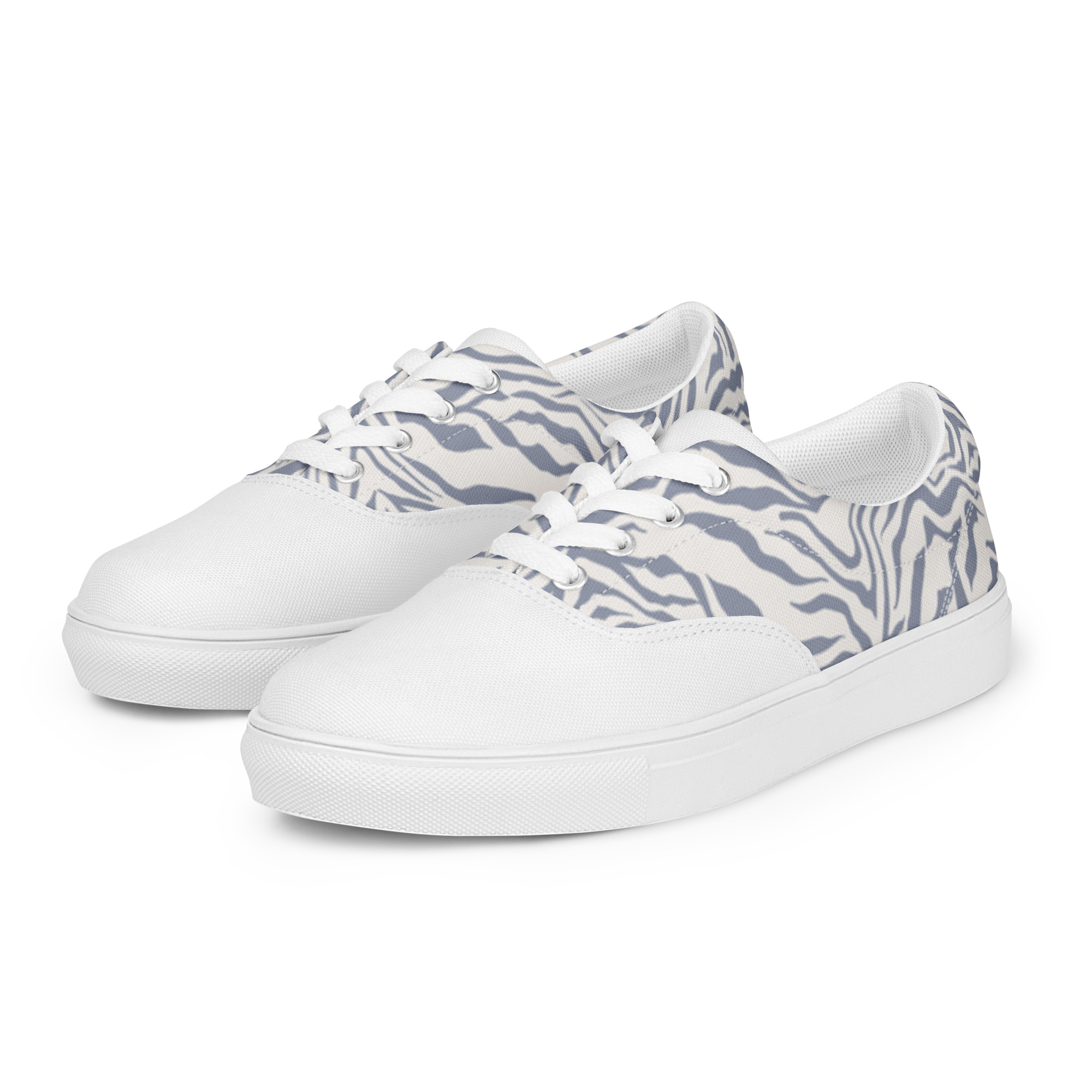 Scarpe in tela con lacci da uomo fantasia hover