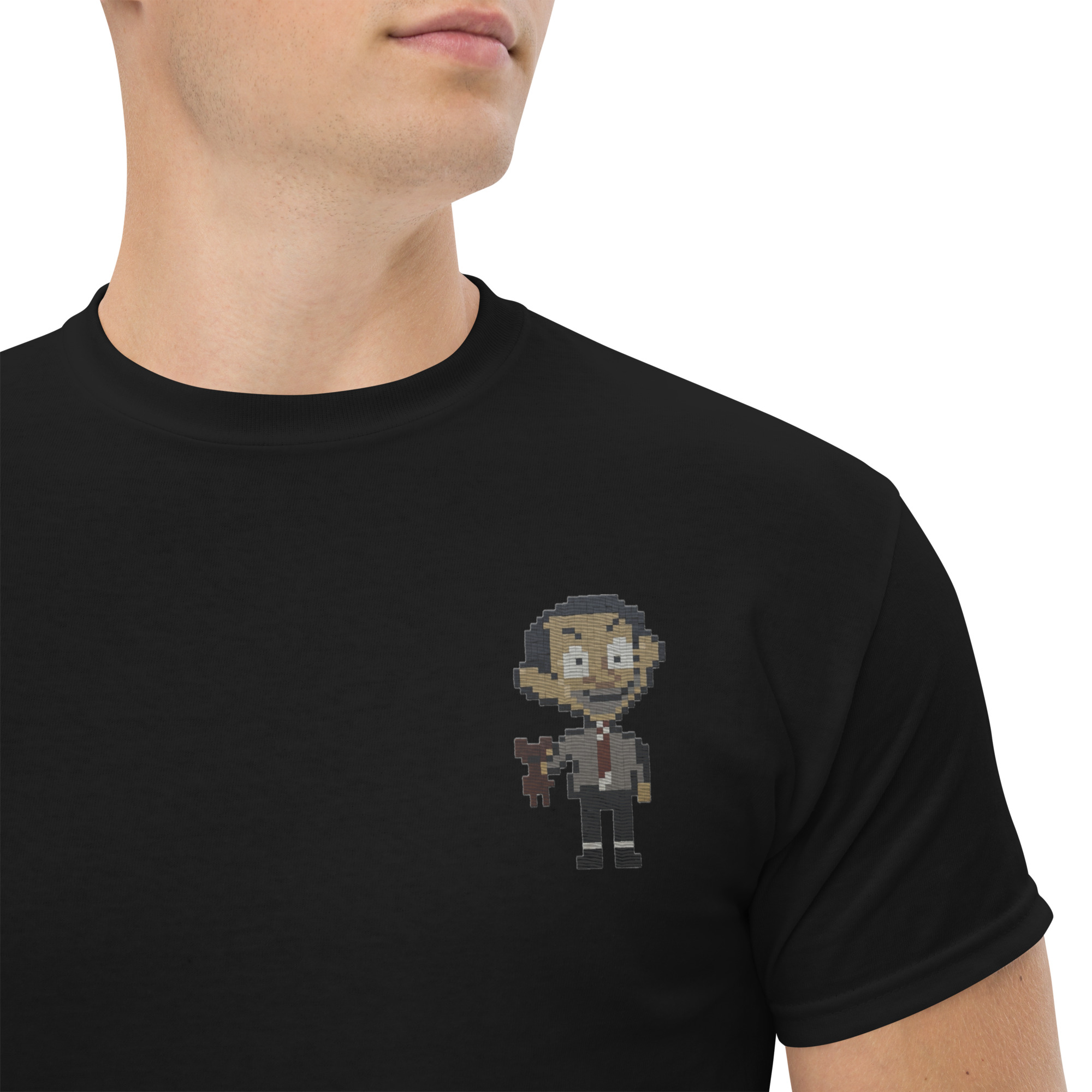 T-shirt unisex ricamo Mr.Bean hover