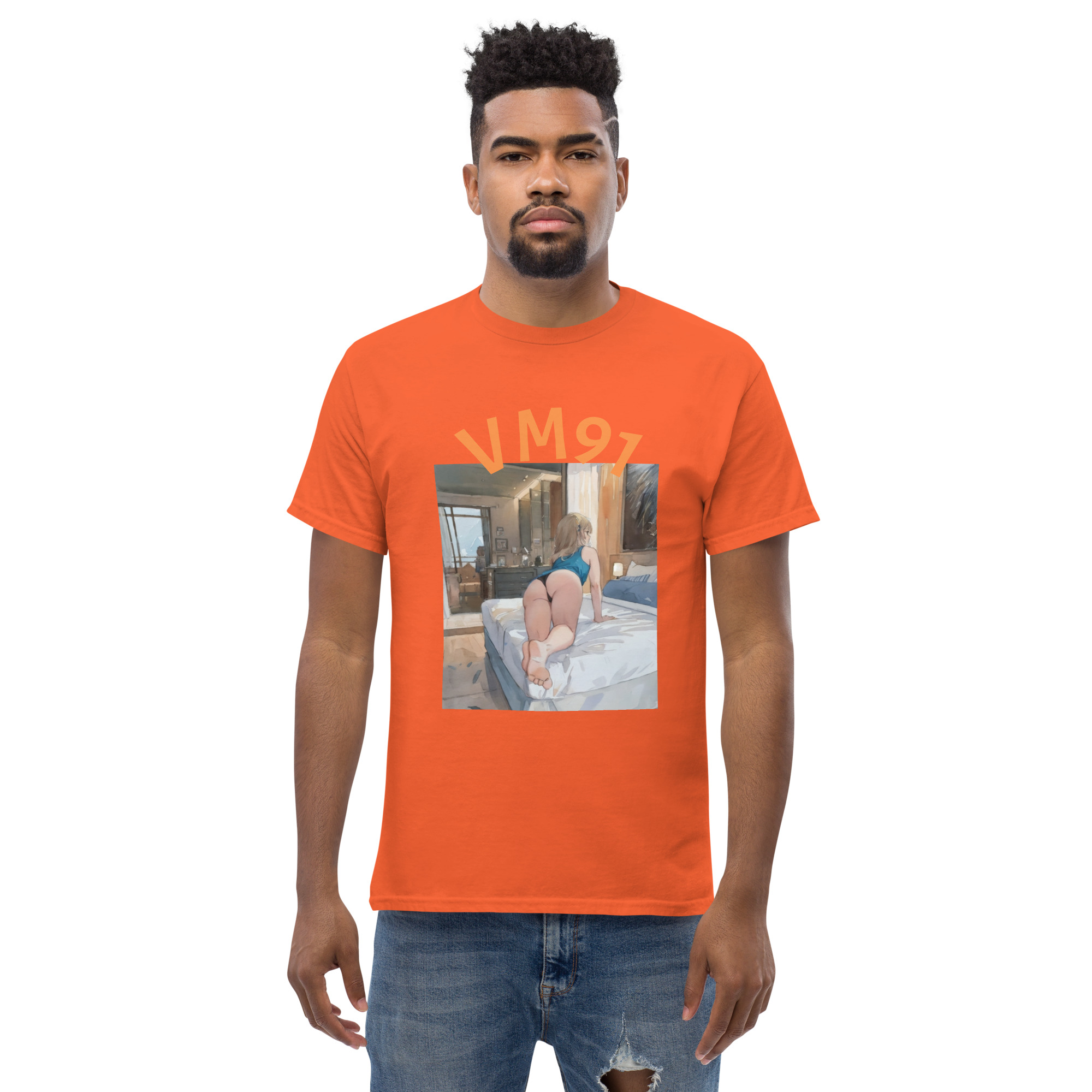 T-shirt classica Sex Art VM91 Letto - immagine 6